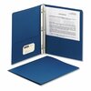 Smead Two-Pocket File Folder, Dark Blue, PK25, Size: Letter 88054